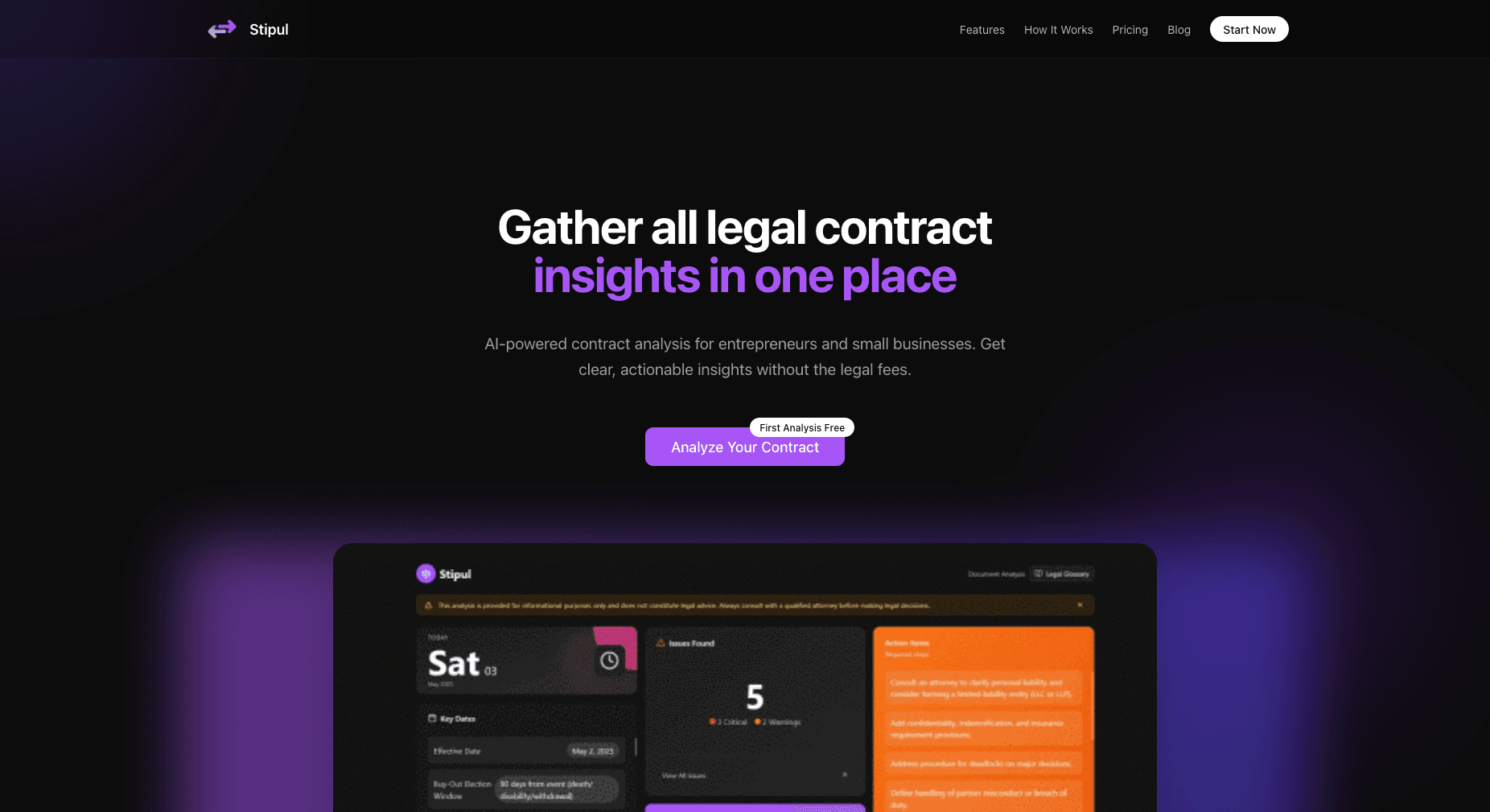 Stipul - Gather All Legal Contract Insights in One Place
